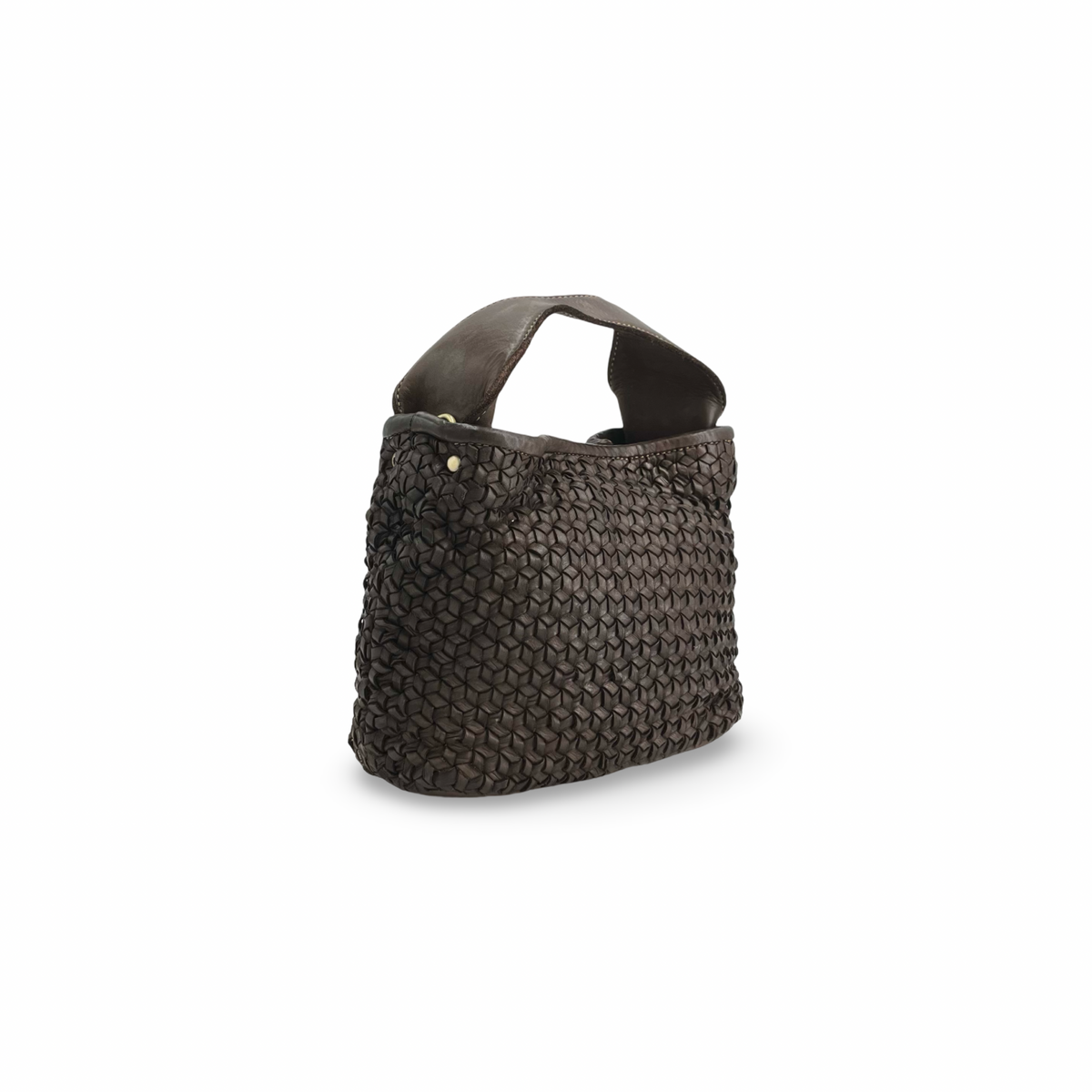 Peninsula Woven Mini Satchel